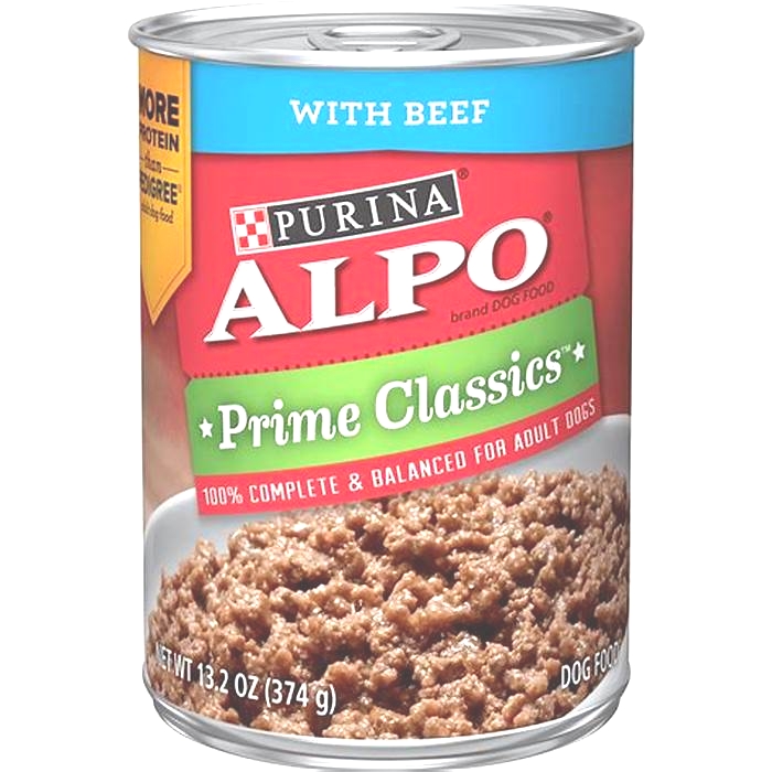 alpo beef canned dog food