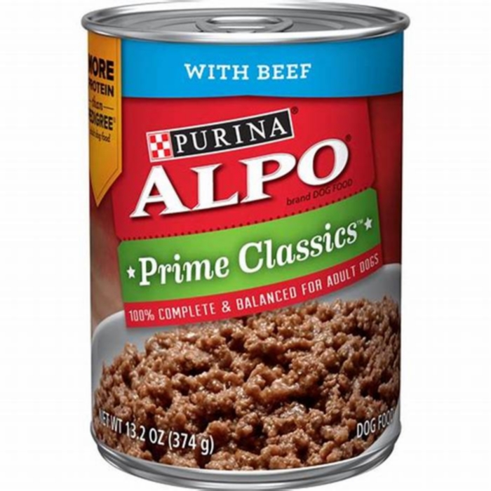 alpo beef dog food