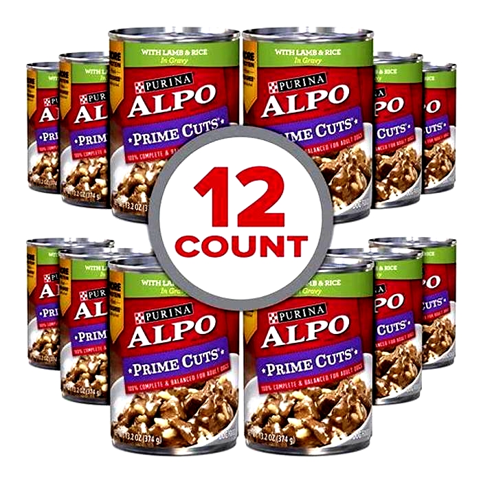 alpo canned dog food 12 pack