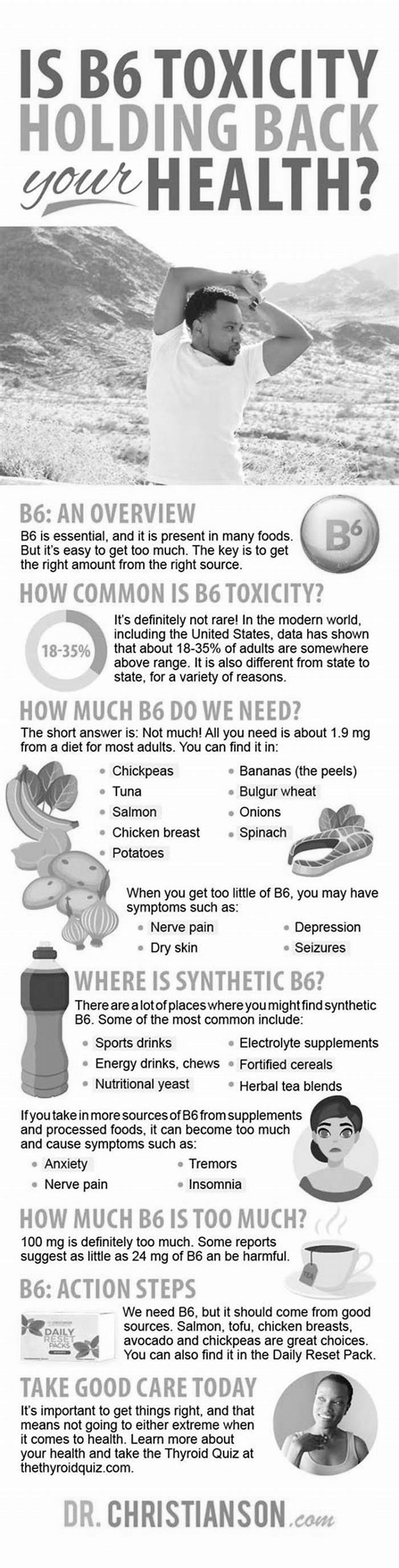 b6 toxicity foods to avoid