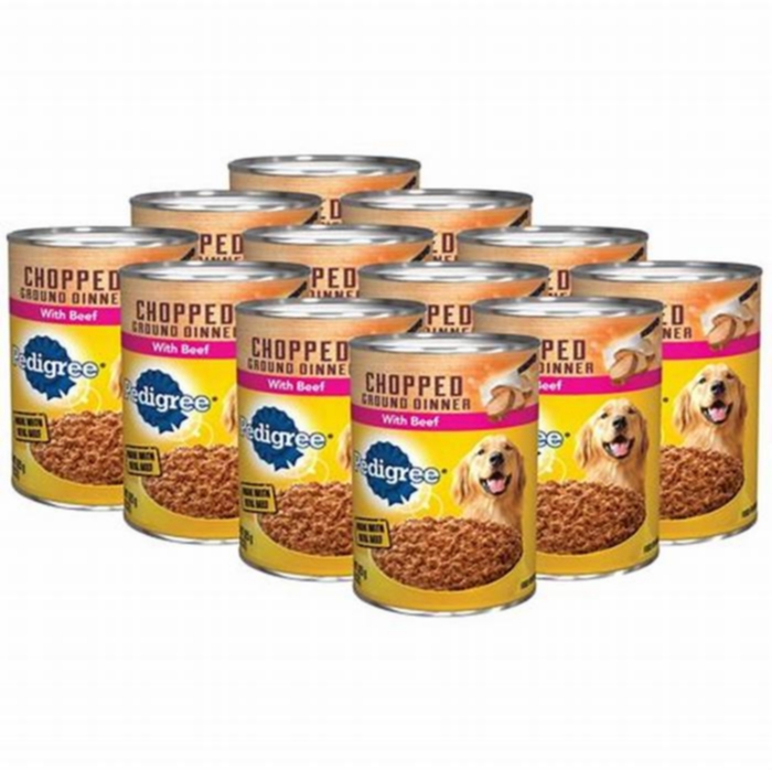 beef canned dog food