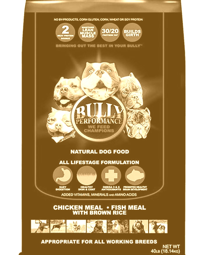 best dog food brands for bully breeds