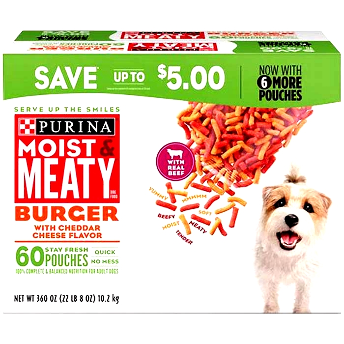 best moist and meaty dog food