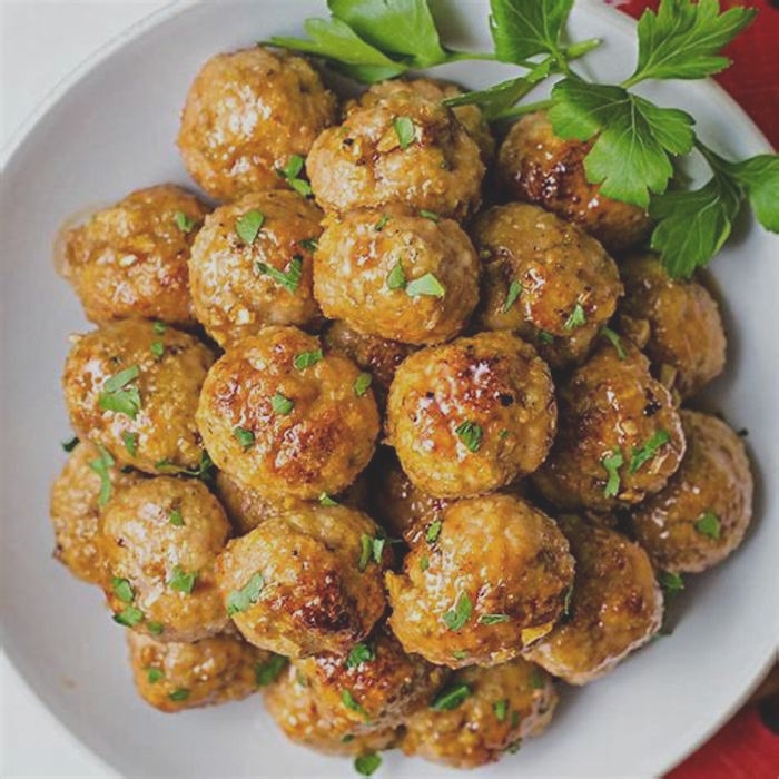 best moist chicken meatballs