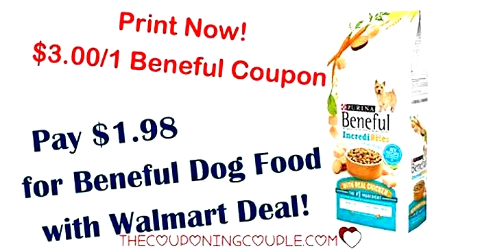 coupons for dog food at walmart