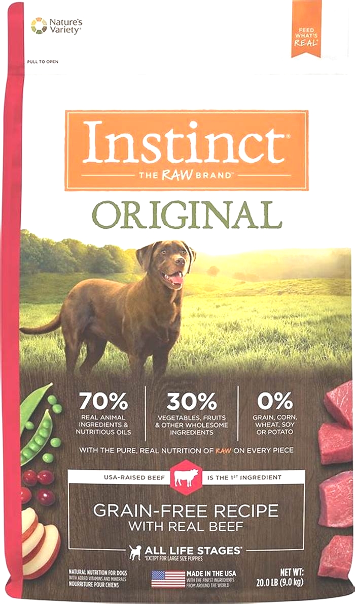 dry dog food with the most meat