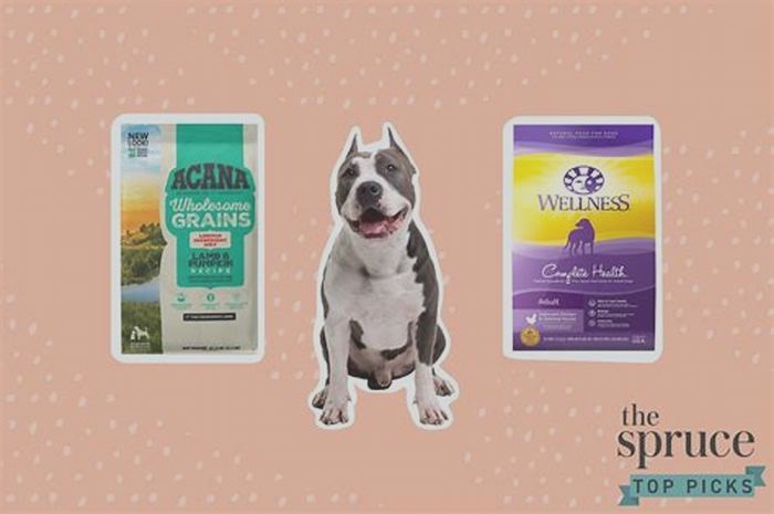 good brand of dog food for pitbulls