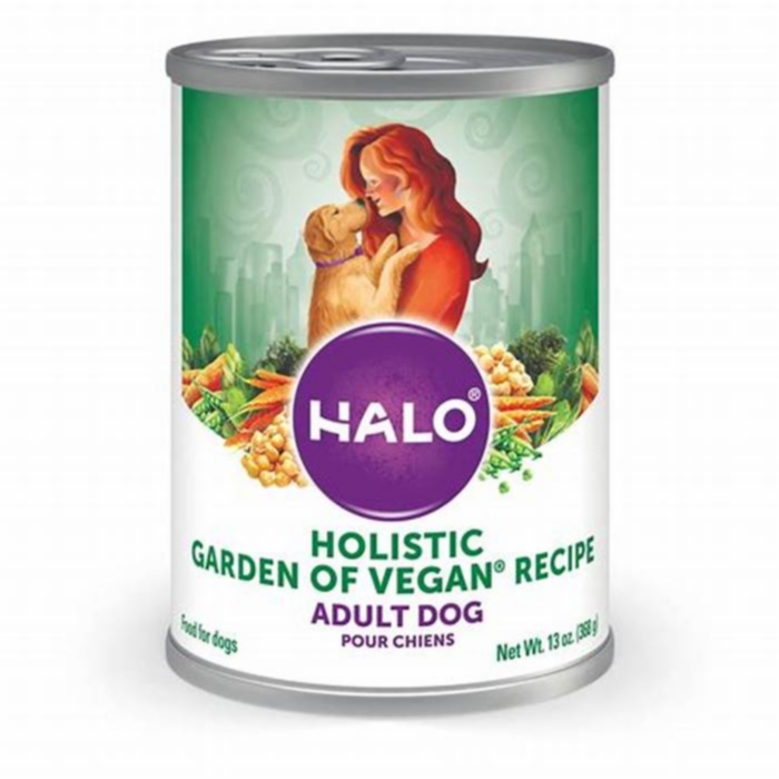 halo wet dog food