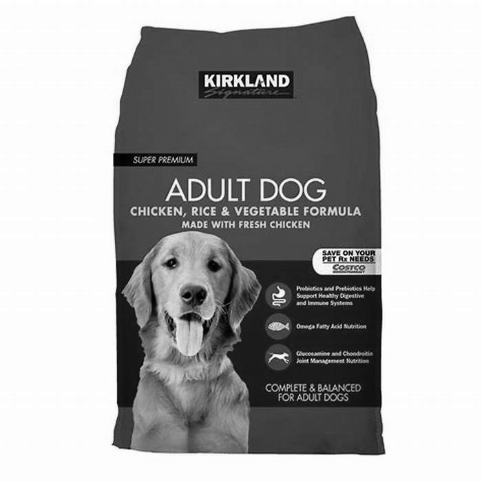 how does kirkland dog food compare to other brands