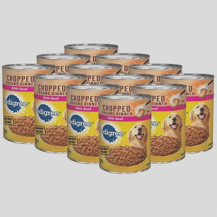 meat canned dog food