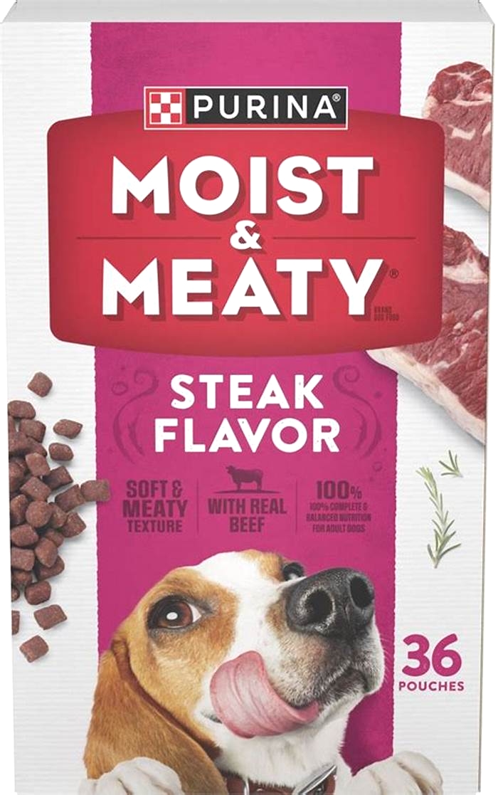 moist meaty steak flavor dry dog food