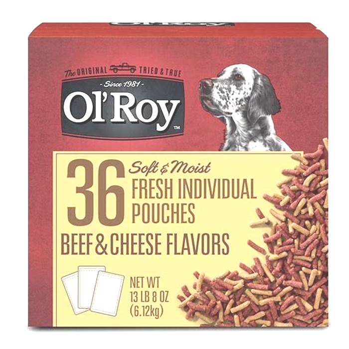 ol roy soft moist beef flavor dog food