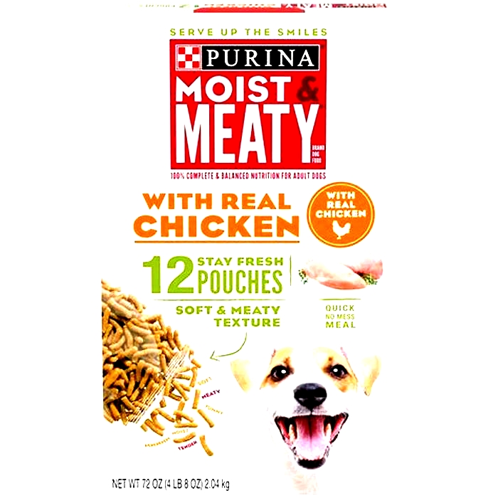 purina moist and meaty chicken reviews