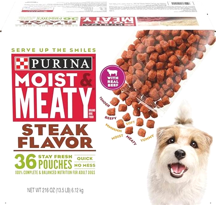 purina moist and meaty dog food canada