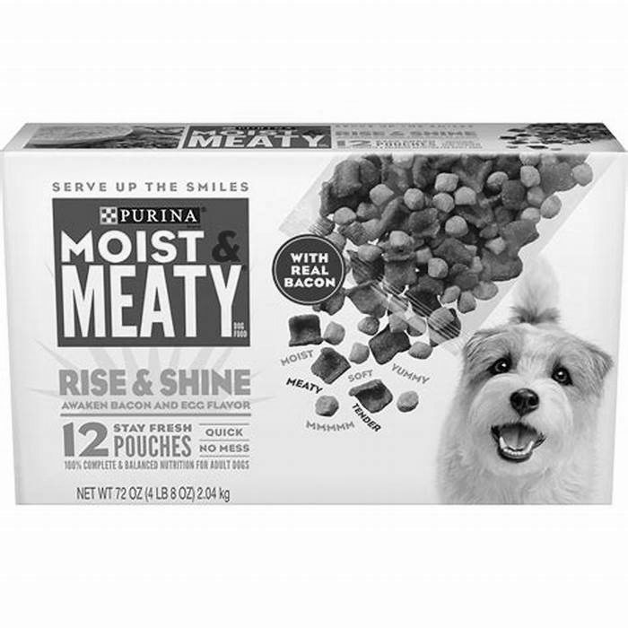 purina moist and meaty dog food review