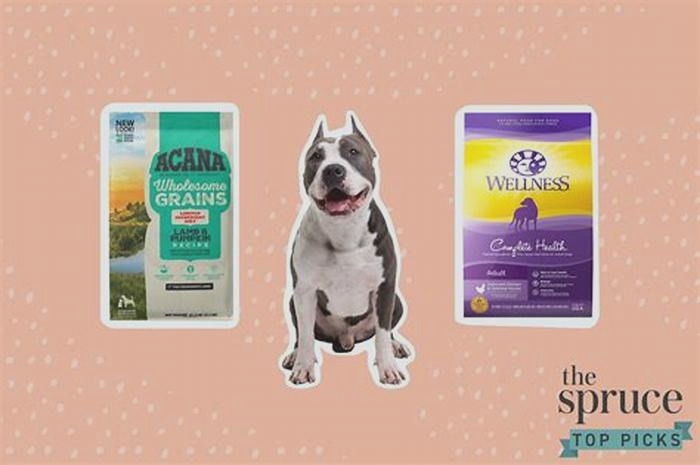 what brand of dog food is best for pitbulls