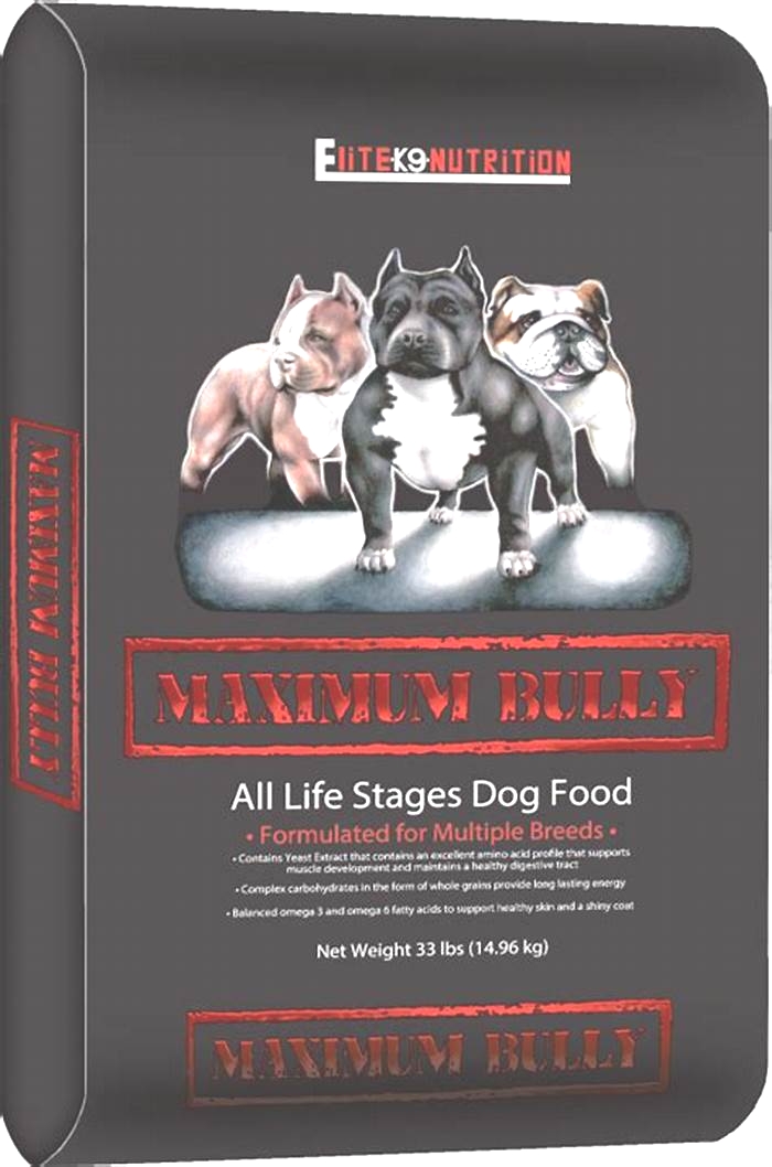 what dog food is best for american bully