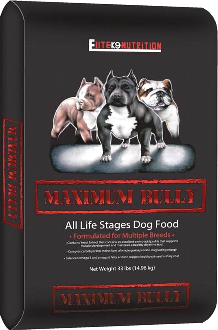 what is the best dog food for bullies